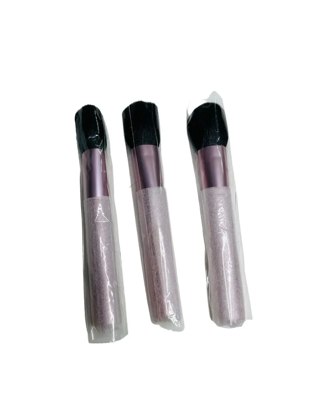Mally Makeup Cosmetic Blush Brush Pink Bundle Set of 3 Beauty